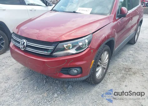 2012 Volkswagen Tiguan Se z USA, uszkodzony, nr VIN WVGAV7AX8CW002960